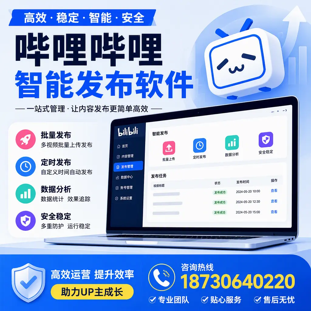 哔哩哔哩智能发布软件的性能测试与评估:洛阳 用户指南